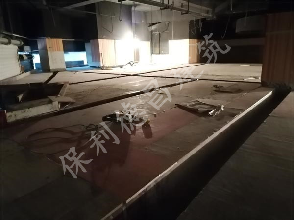 現(xiàn)澆施工現(xiàn)場